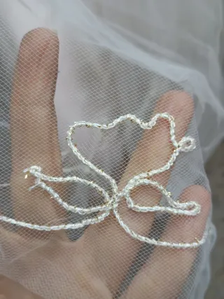 Vestido de Novia blanco roto talla 42