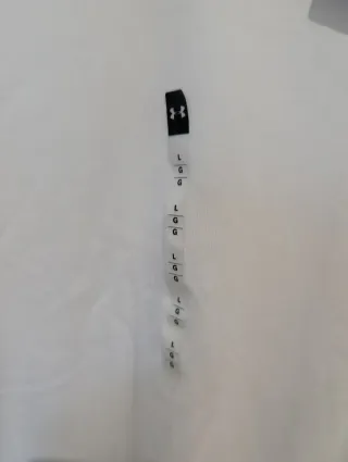 Camiseta Under Armour Blanca Talla L