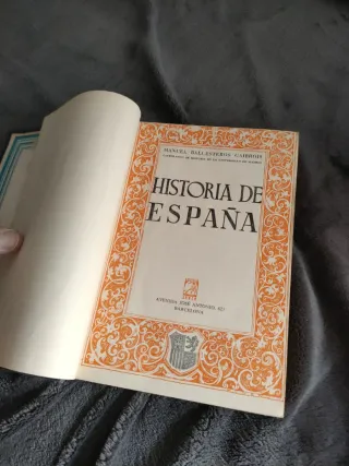 Historia de España, Manuel Ballesteros 1.962