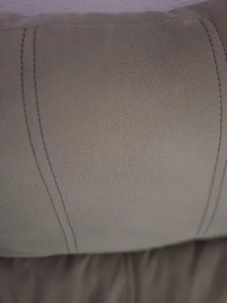 Sofá modular 3 plazas tela y ante