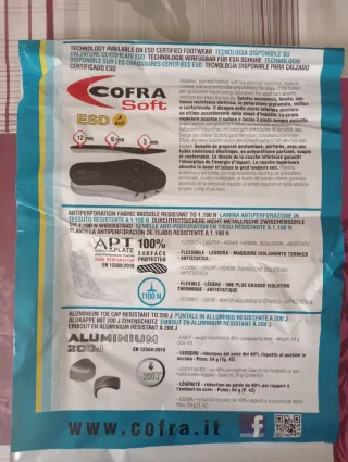 Zapatos unisex de Seguridad COFRA