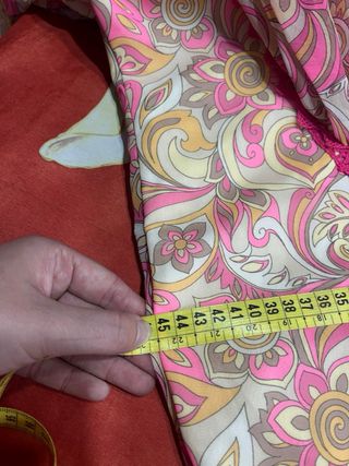 Traje Flamenca Volantes Rosa y Beige