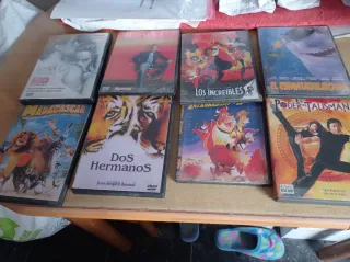 Lote 8 Películas DVD (Animación y Familia)