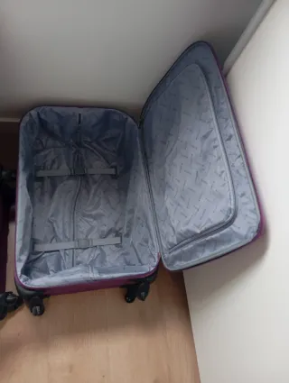 Juego de maletas Gabol moradas