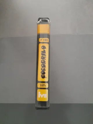 Película VHS Cocodrilo (Terror)