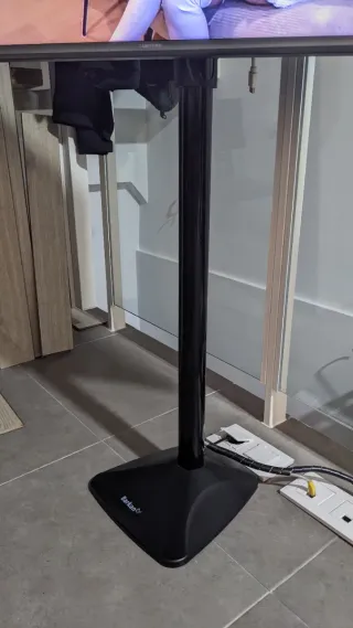 Soporte TV Suelo/Techo Negro