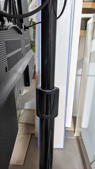 Soporte TV Suelo/Techo Negro