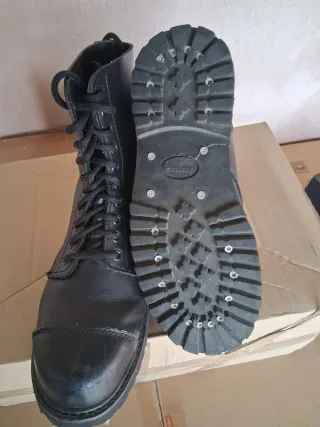 Botas Phantom Puntera Hierro Negra