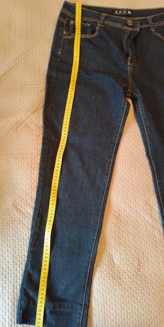 Pantalón vaquero K&H mujer azul