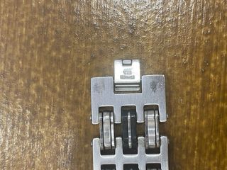 Pulsera Acero y Caucho