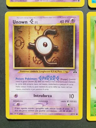 Carte dei Pokémon - Neo Discovery