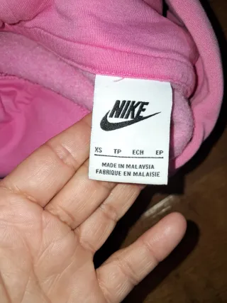 Sudadera Nike Oversize Rosa Talla Única