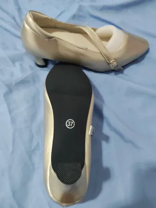 Zapatos de baile color champagne