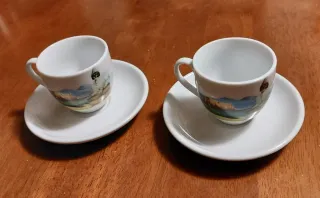 Coppia Tazzine Caffè Napoletane