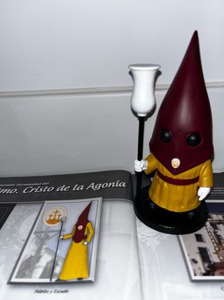 Nazareno Impresión diseño 3D pintado a mano.