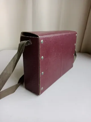 Cartera, cuadernos y pluma años 70 EGB