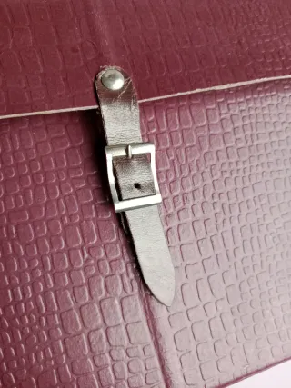 Cartera, cuadernos y pluma años 70 EGB