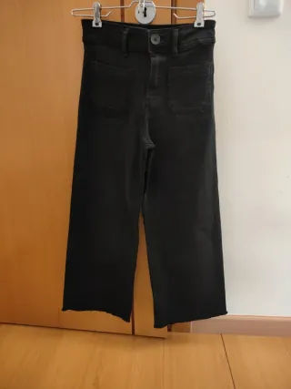 Calças Zara Kids 10 anos pretas