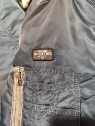 Chaqueta Schott Azul L