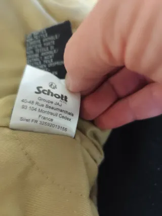 Chaqueta Schott Azul L