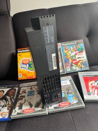 Consola PS2 + 7 Juegos