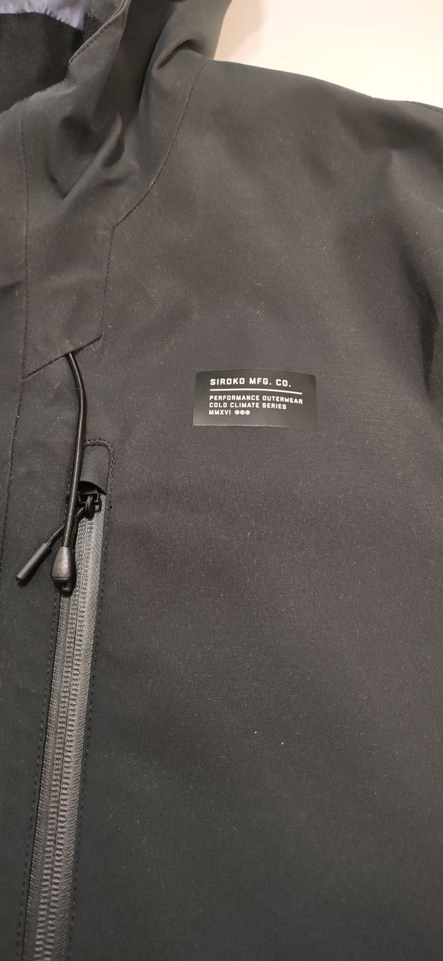 Chaqueta nieve impermeable Siroko W5 Talla M Nueva