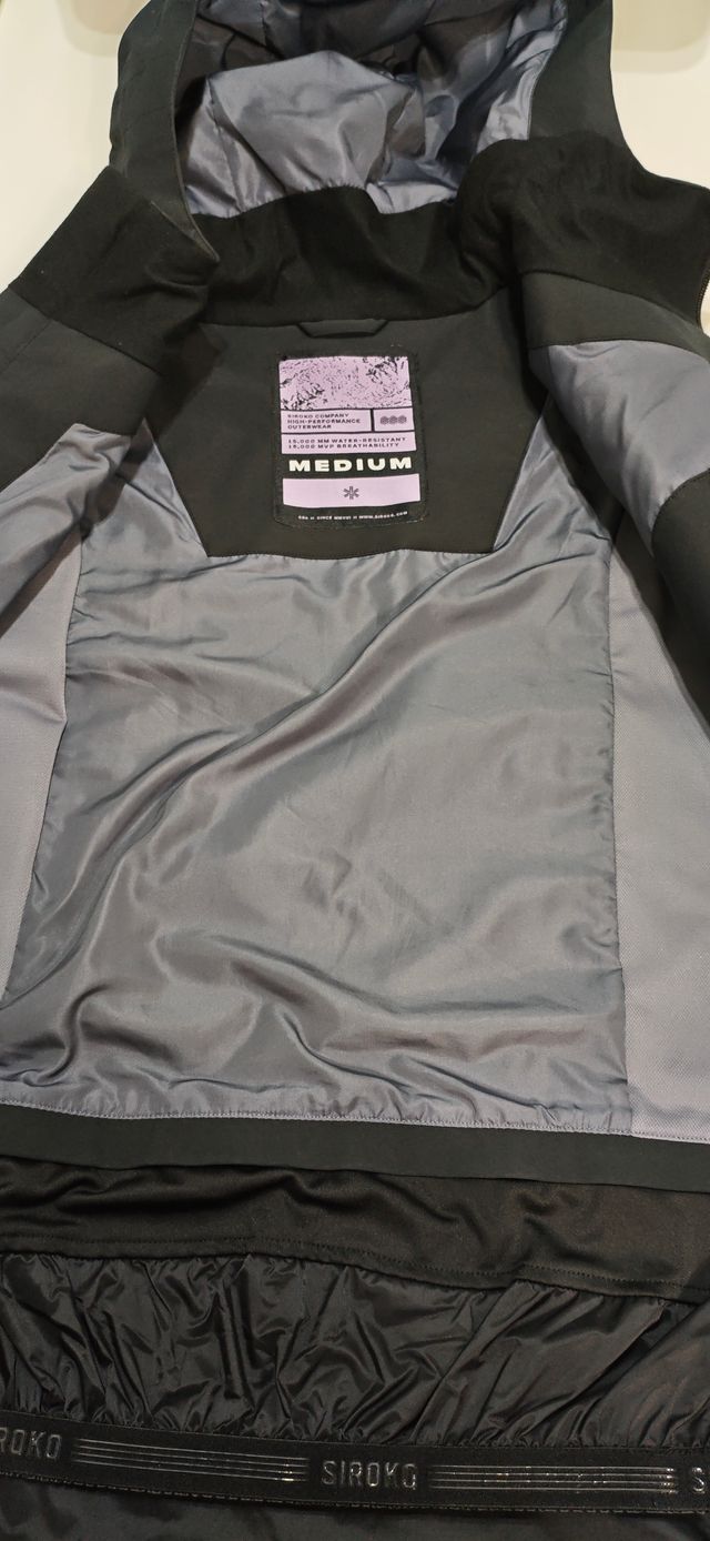 Chaqueta nieve impermeable Siroko W5 Talla M Nueva