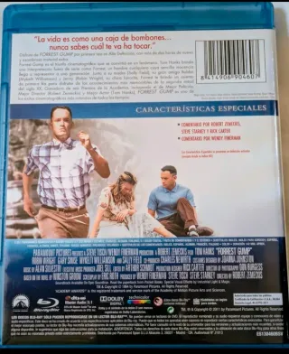 Forrest Gump bluray dvd cd postales y póster