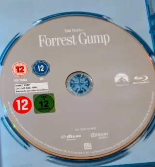 Forrest Gump bluray dvd cd postales y póster