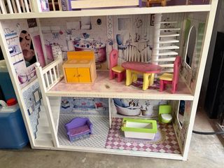 Casa muñecas de madera, casita grande madera