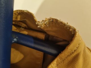 Giacca similpelle donna marrone