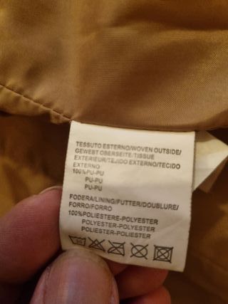 Giacca similpelle donna marrone