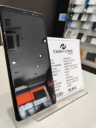 Samsung Galaxy Note 8 64GB Dorado