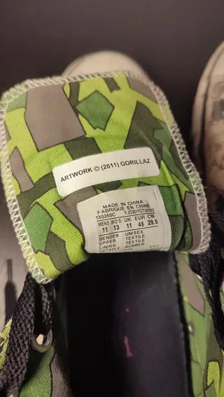 Converse Chuck Taylor x Gorillaz Ed. Limitada