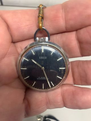 2 Relojes de Bolsillo OSCO y Cuerda