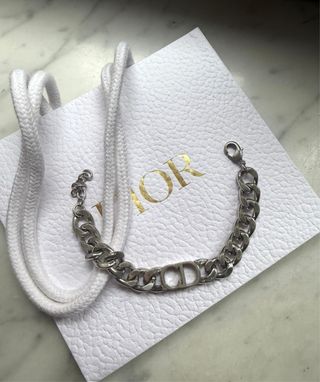 Bracciale Christian CD Acciaio Argento