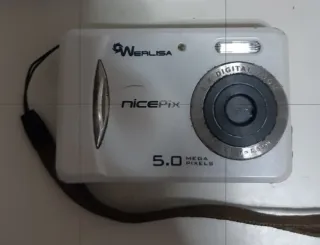 Lote 2 cámaras de fotos.