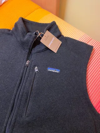 Gilet Patagonia Pile Nero Taglia XL Nuovo