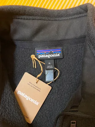 Gilet Patagonia Pile Nero Taglia XL Nuovo