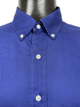 Camicia Ralph Lauren Yarmouth Uomo Cotone Blu XXL