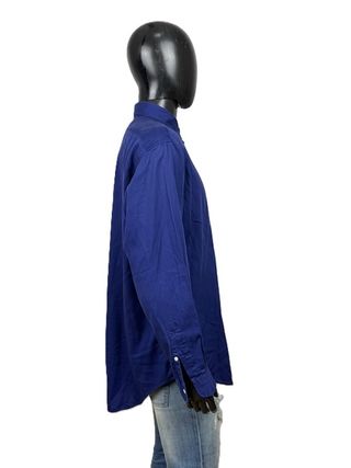 Camicia Ralph Lauren Yarmouth Uomo Cotone Blu XXL