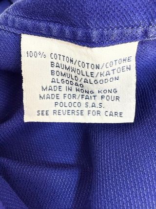 Camicia Ralph Lauren Yarmouth Uomo Cotone Blu XXL