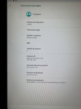 Tablet Monitor Táctil Android 21 pulgadas 1080p