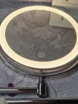 Espejo Maquillaje Pared LED 3X USB