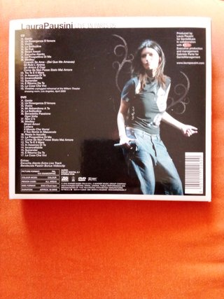 Lote 2 cds dvds laura pausini