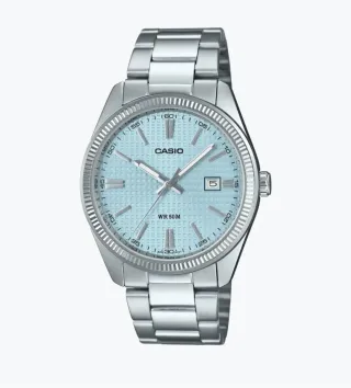 Reloj Casio Tiffany Azul y Plateado