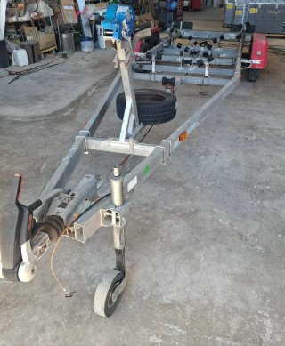 Remolque náutico doble eje 1600kg