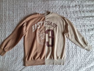 Felpa East Coast bicolore donna