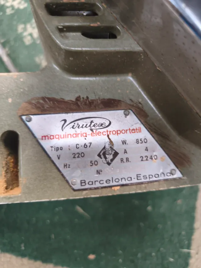 Lijadora Virutex strumento per falegnameria