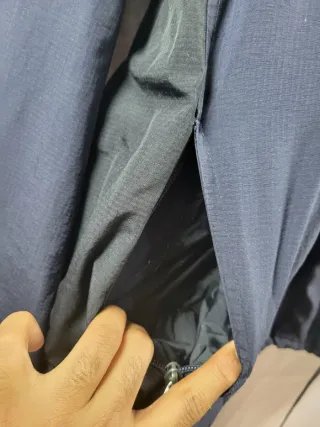 Chaqueta cortavientos Timberland azul marino